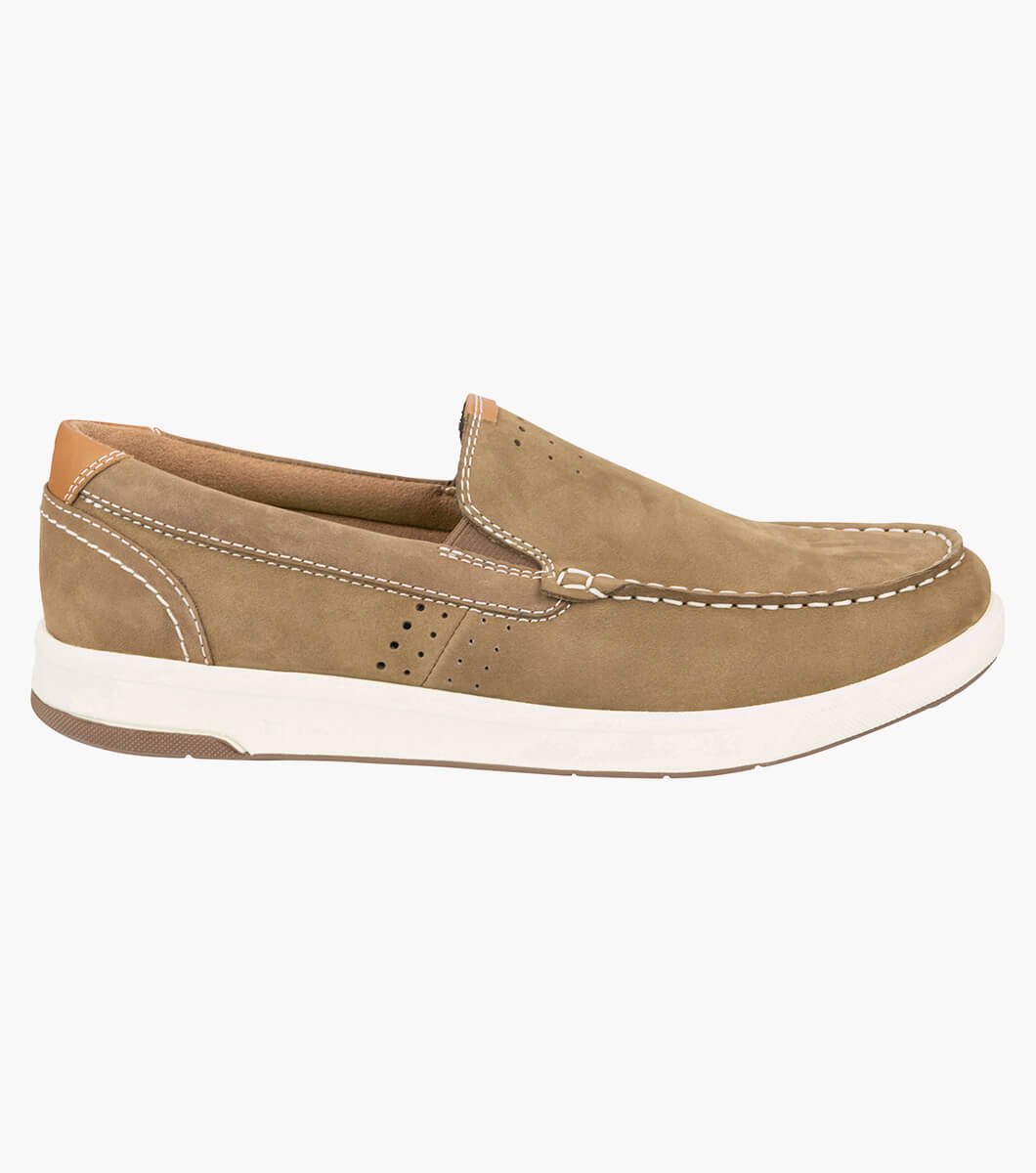 Florsheim Crossover Slip On Moc - Mushroom