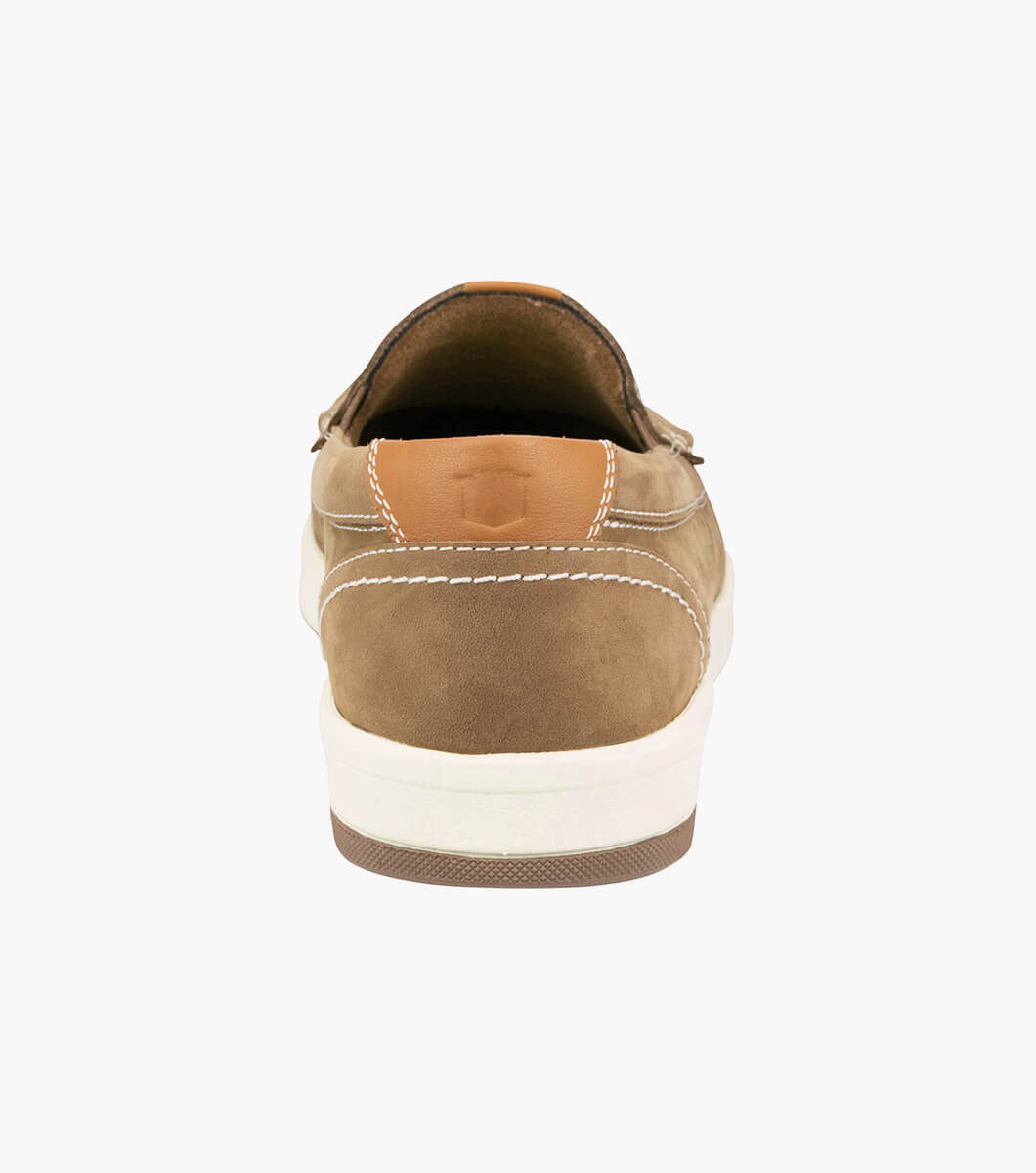 Florsheim Crossover Slip On Moc - Mushroom