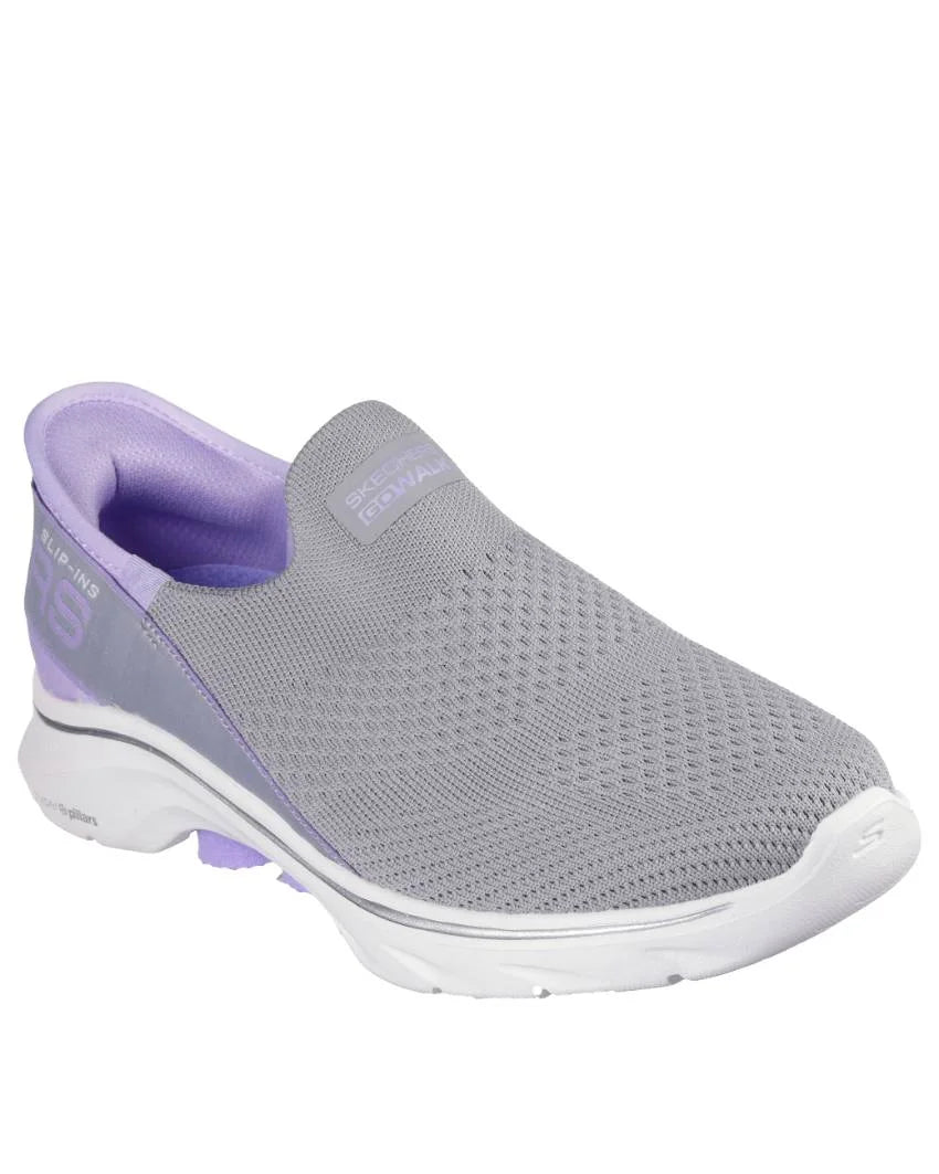 Skechers Go Walk 7 - Mia - Grey/Lavender