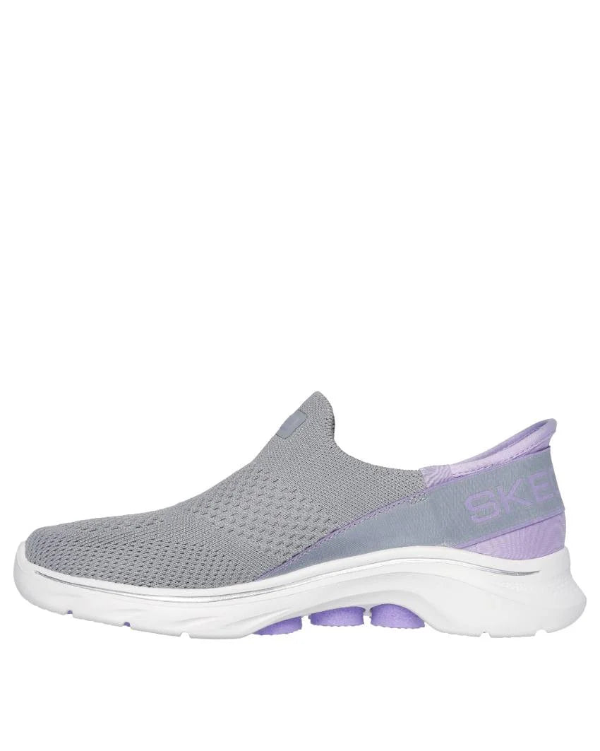 Skechers Go Walk 7 - Mia - Grey/Lavender