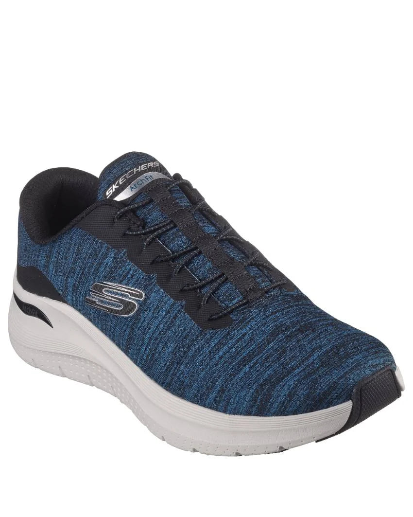 Skechers Mens Arch Fit 2.0 - Upper Hand - Teal/Black