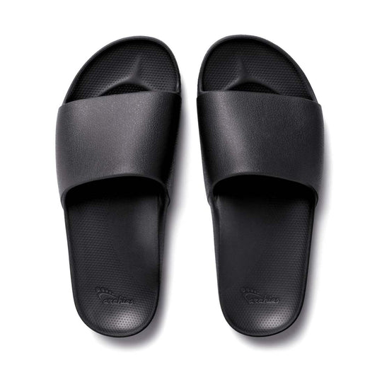 Archies Arch Support Slides - Black