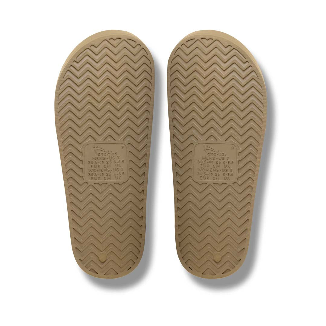 Archies Arch Support Slides - Taupe