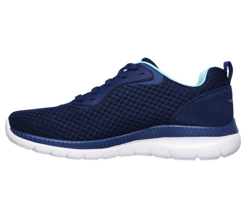 Skechers Ladies Bountiful - Navy/Light Blue