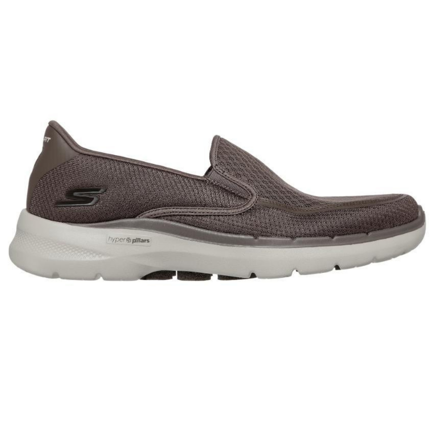 Skechers Mens Go Walk 6 - Orva - Taupe